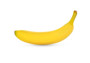 Banana isolated on white background.