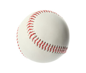 Traditional baseball ball isolated on white. Sportive equipment