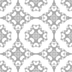 Seamless vector pattern with fantasy flowers, natural wallpaper, floral decoration curl illustration. Paisley print hand drawn elements. Home decor.