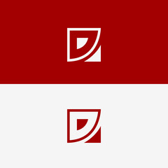 logo letter r with a unique design