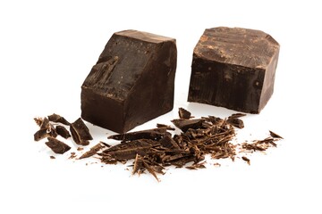 Dark Chocolate Blocks and Pieces