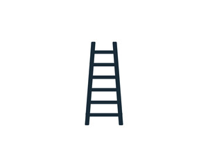 Ladder Icon Vector Logo Template Illustration Design