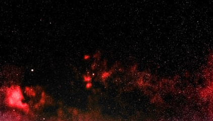 Beautiful Nebula Surrounding the Stars Sadr and Deneb