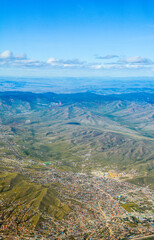 Obraz premium The Oryukdo view in Busan, South Korea