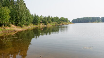 lake in the forest