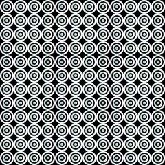 Fototapeta premium silver seamless pattern with circles