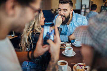 Nothing says love like sharing food