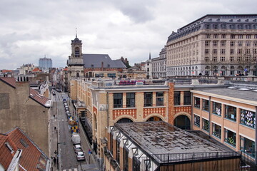 Naklejka premium Saint John and Saint Stephen Church in Brussels - Belgium