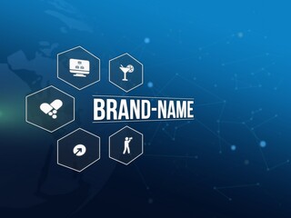 Fototapeta premium brand-name