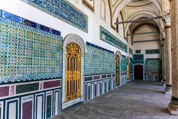 Im Inneren des Topkapı-Palast, Istanbul, Türkei