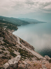 Beautiful landscape in Senj, Croatia.