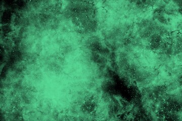 Fototapeta na wymiar Futuristic galaxy light background illustration, fantasy style, light green color