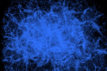 Futuristic galaxy light background illustration, fantasy style, blue color