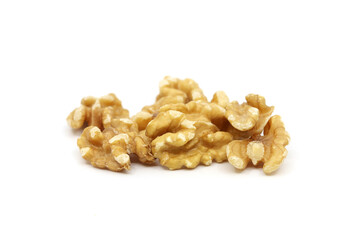 walnut isolated on white background