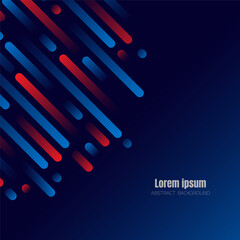 colorful liquid shape geometric abstract, minimalistic blue background, space wallpaper, template for website, flat vector graphic design