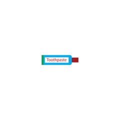 Toothpaste vector