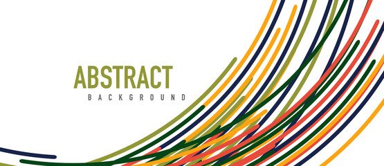 Аbstract moving colorful lines vector backgrounds for cover, placard, poster, banner or flyer