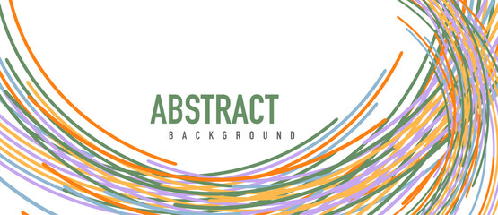 Аbstract moving colorful lines vector backgrounds for cover, placard, poster, banner or flyer