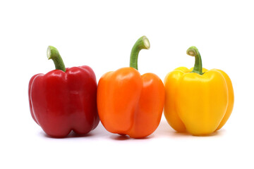 red and yellow peppers