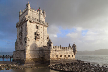 Fototapeta na wymiar Tower of Saint Vincent in Lisbon