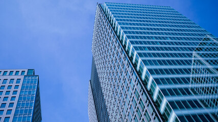 Fototapeta na wymiar 浜松町の高層ビル