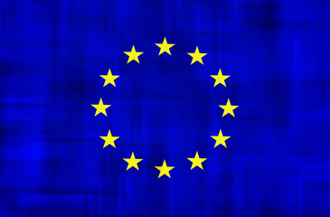 Illustration image of european union - 3D rendering