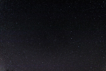 night clear sky full of stars. 