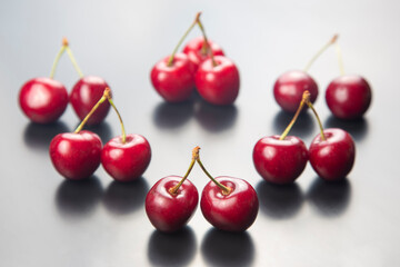 fresh cherry berry. healthy food for breakfast. fruits of vegetation. fruit dessert