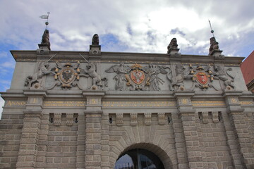 Danzig (Polen) - Renaissance-Tor des 1575 erbauten Ortes Hochlandtor.