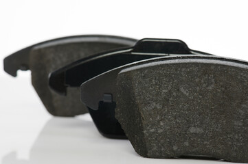 Close up of car breaking pads