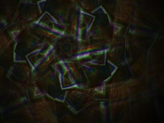Imaginatory fractal background Image