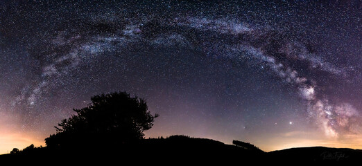 Mléčná dráha nad Lopeníkem © Petr