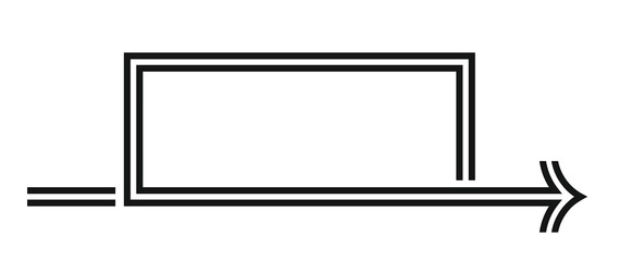 Obraz premium Pfeilrund407082020e