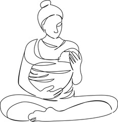 motherhood mother with child