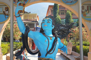 Dancing Lord Shiva in Rishikesh, India