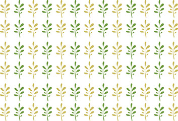 Vector backgrounds with leaves. Abstract backgrounds with leaves. Botanical background. Vegetable vector background. Plant pattern. Orange and green vector plants.