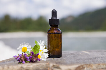 Aromatherapy, spa and natural healthcare concept.