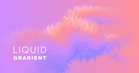 Pastel Wave Fluid. Flow Vibrant Wallpaper. Liquid 