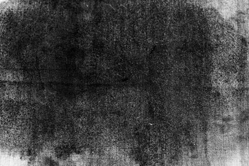 Obraz premium Dirty black stained cotton, grunge texture or background