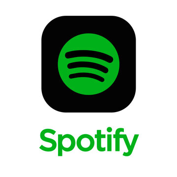 Spotify icon. Spotify logo, vector illustration Stock Vector | Adobe Stock