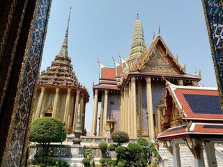 Beautiful architecture in Bangkok, Thailand.
