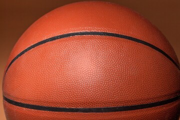 Basket Ball over Transparent Background