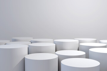 abstract cylinder composition