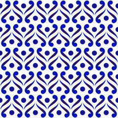 cute porcelain seamless pattern