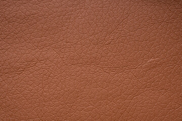 Brown leather texture background close up