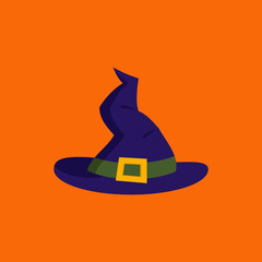 Witch hat, part of a halloween costume for performing tricks and magic