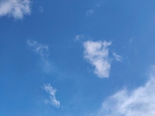blue sky with clouds