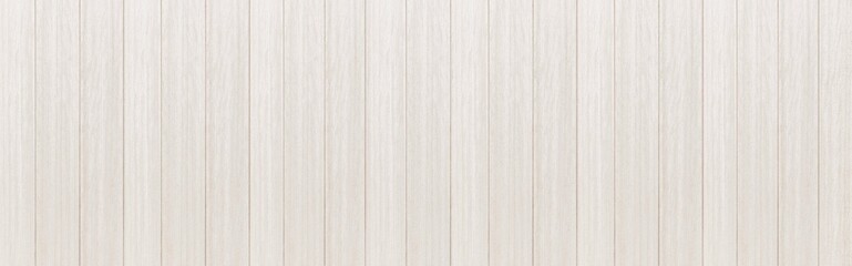 Panorama of Wood plank white timber texture background.Vintage table plywood woodwork hardwoods