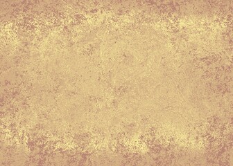 Golden abstract  decorative paper texture  background  for  artwork  - Illustration