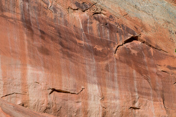 Petroglyhps, Capitol Reef National Park, Utah State Route 24, Utah, Usa, North America, America